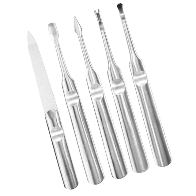 5 Pcs Nagelschieber Nagelhautschieber Aus Edelstahl Schermaschinen Werkzeug