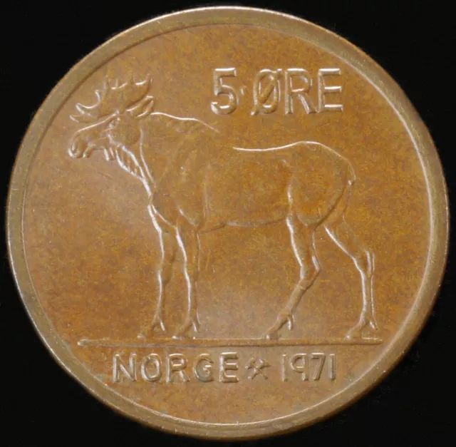 Norway 5 Ore 1958 to 1973 (Choose the year) KM405 (GLIC-003E)