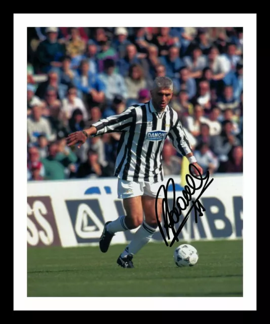 Fabrizio Ravanelli - Juventus Autographed Signed & Framed Photo