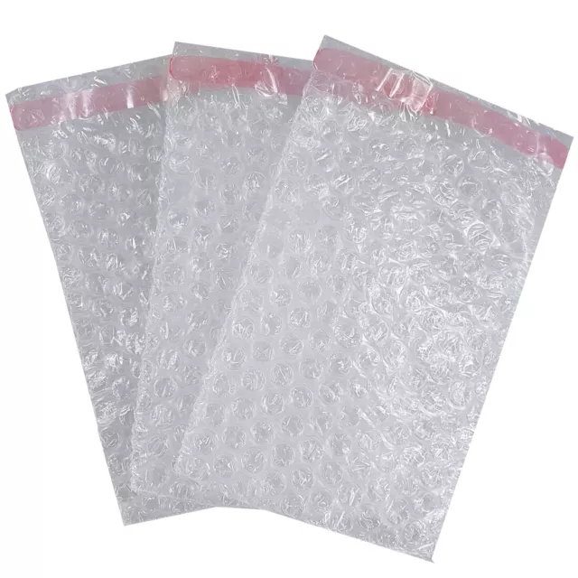 Strong Plain Clear Bubble Bags Pouches Peel & Seel *All Sizes/Qtys* Best Prices 3