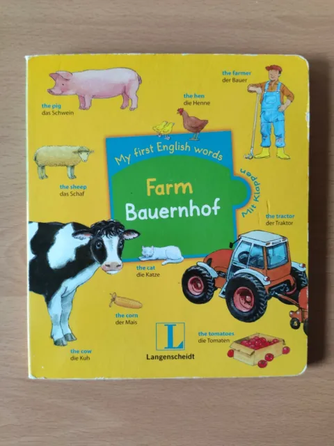 My first English words - Bauernhof - Farm