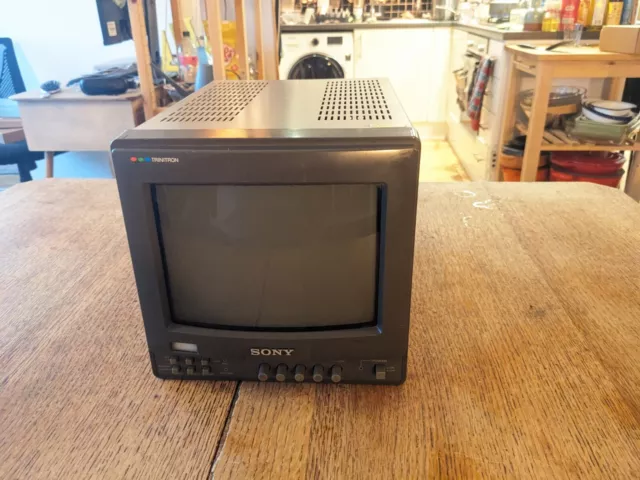 Sony Trinitron PVM-9220ME 8” inch Colour Video Monitor CRT Broadcast PAL MTV