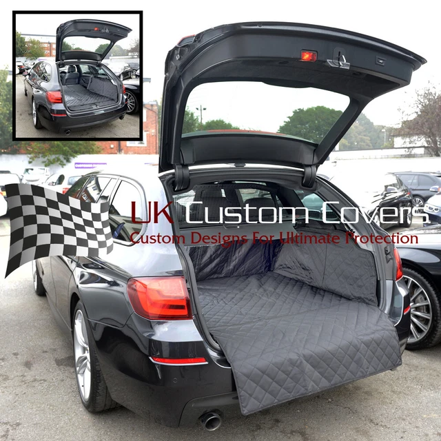 UK Custom Covers QBL270B Tailored Waterproof Quilted Boot Liner Mat - View #3