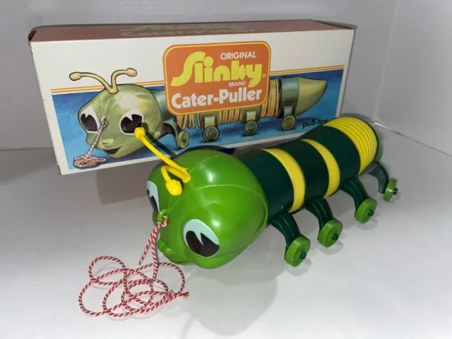 Slinky Cater-Puller Toy New Old Stock 1960'S To 1970'S