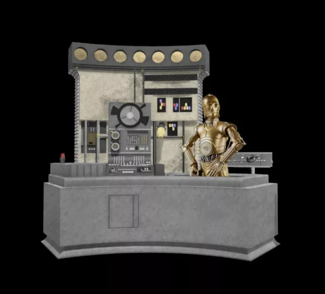 Lars Homestead Garage Diorama For 3.75 in (1:18) Figures Lars Homestead Garage Diorama For 3.75 in (1:18) Figures