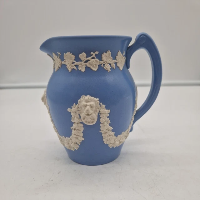 Vintage blau Jaspisware Dudson Hanley Krug glänzende Oberfläche