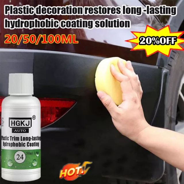 Kunststoff Trim Restore Langlebige Hydrophobe Beschichtung Car Care Clean ToolDE 2