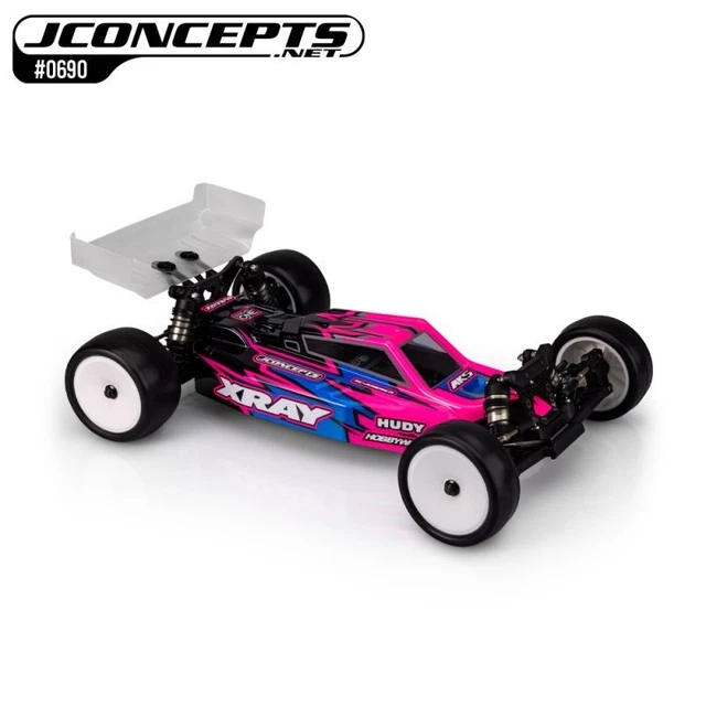 Carrocería Clara Jconcepts Para Camión De Recorrido Corto F2 - Bajo Perfil 1:10 - Universal Eléctrico