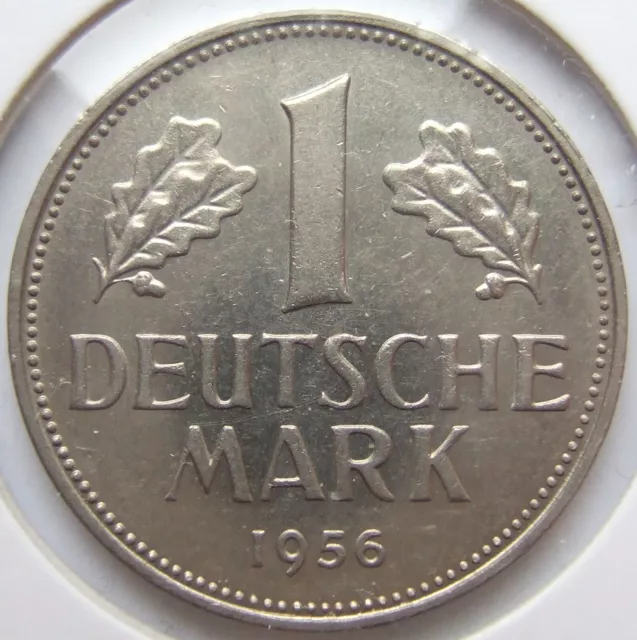 Moneta Rfg 1 Tedesco Marchi 1956 J IN Extremely fine /