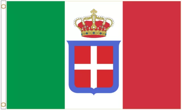 Italian Royal Navy 1861 to 1946 Polyester Flag