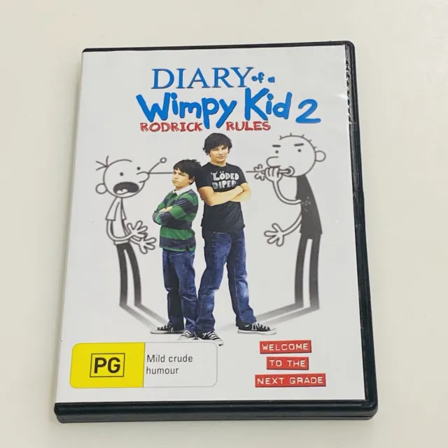 DIARY OF A Wimpy Kid 2, Rodrick Rules. Dvd $3.25 - PicClick AU