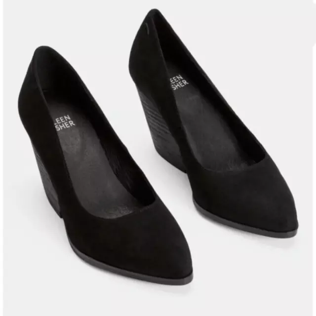 Eileen Fisher Hawk Suede Pump