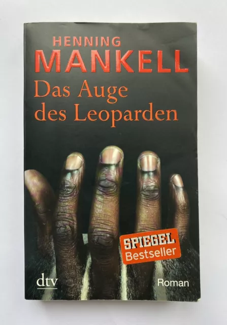 Das Auge des Leoparden Henning Mankell Taschenbuch Roman Zustand gut