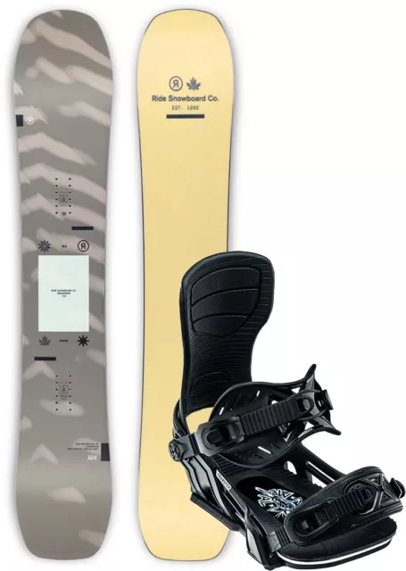 RIDE Set Snowboard BERZERKER 165 2023 incl. TRASFERIMENTO METALLO PIEGATO