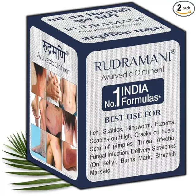 RUDRAMANI Best Ayurvedic Malam (Cream) for Anti-Fungal Infection, Itching & Skin