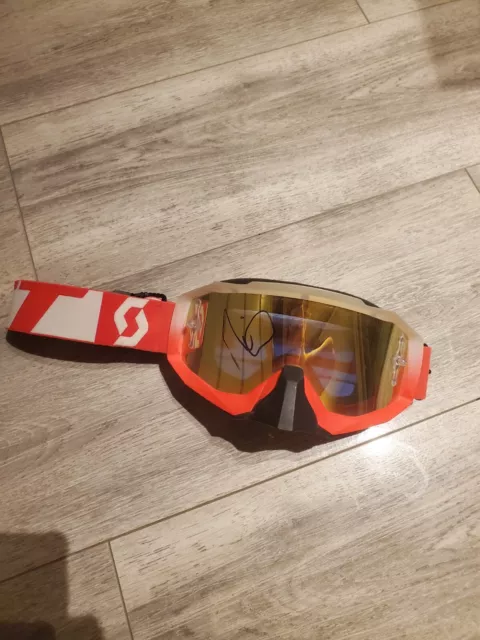 Speedway Goggles Scott signed