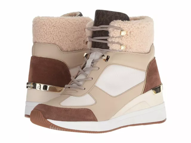 Michael kors on sale liv wedge booties