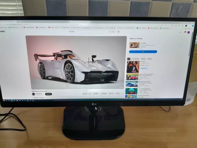 LG ultrawide monitor 25UM58-P