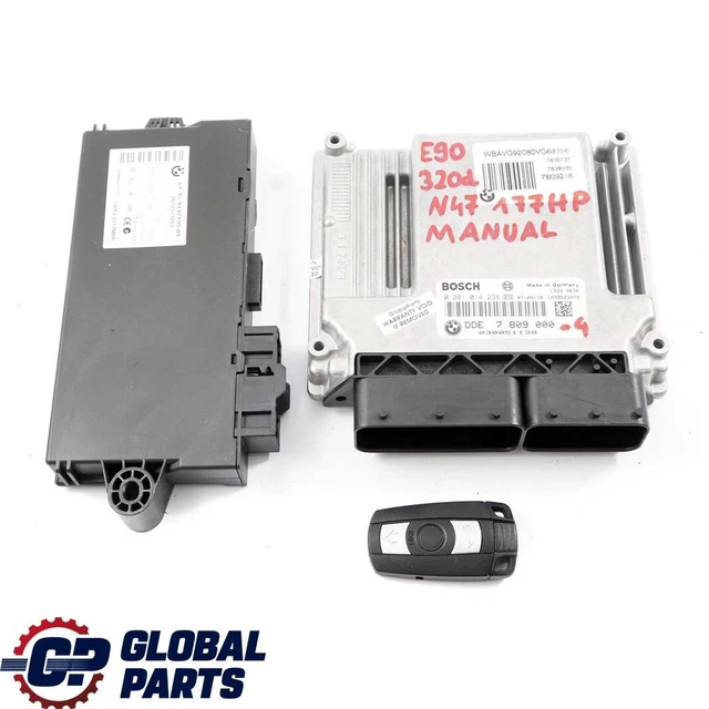 BMW E60 E87 E90 120d 320d 520d N47 ECU Kit DDE 7809000 Control Unit