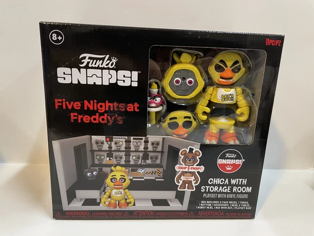 FNAF FUNKO SNAPS Five Nights At Freddy's Chica avec kit de rangement ...