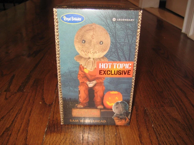 Royal Bobble Sam Trick r Treat  Bobble Head Hot Topic Halloween !