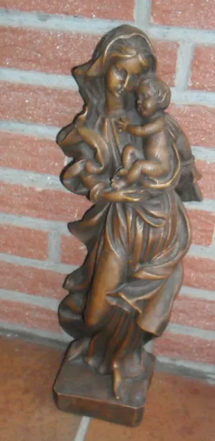 Maria mit den Jesuskind - Figur aus Kunststoff - ca 48 cm-