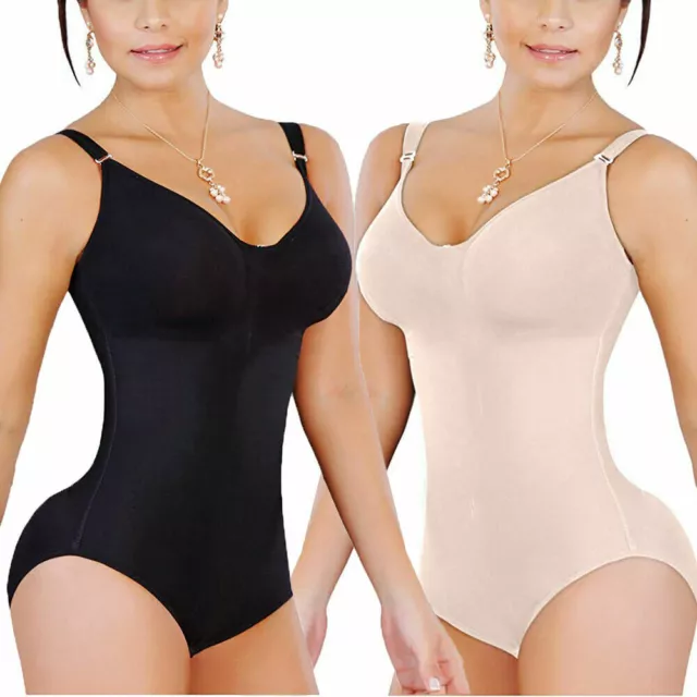 Laides Seamless Full Body Shaper Firm Tummy Control Shapewear Slimming  Bodysuits