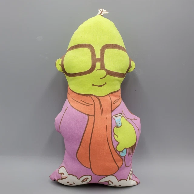 Baby Bunsen Pillow Doll Stuffed Plush Muppet Babies Fabric Panel 13 inch