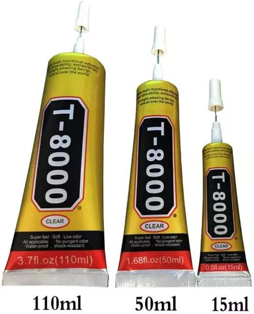 T-8000 Multi-purpose 50ml Glue For Jewelry handicrafts Phone and Others Peachy