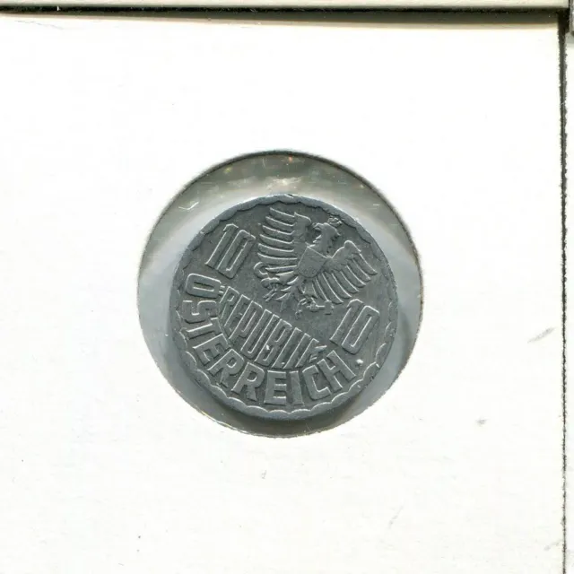 10 GROSCHEN 1975 AUSTRIA Coin #AV039C 2