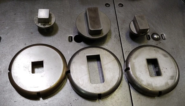 Rectangle Punches with Radius 2 corners for Strippit 3-1/2" Station