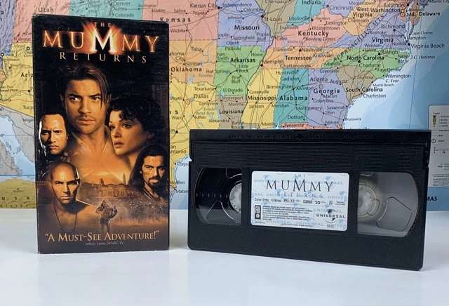 SHIPS SAME DAY The Mummy Returns (VHS, 2001) Brendan Fraser Rachel ...