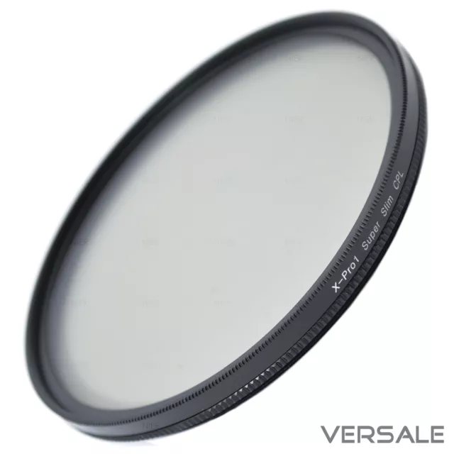 CPL Filter 58mm Super Slim Cirkular Pol Kamera Objektiv Ø 58 mm dünner Rahmen