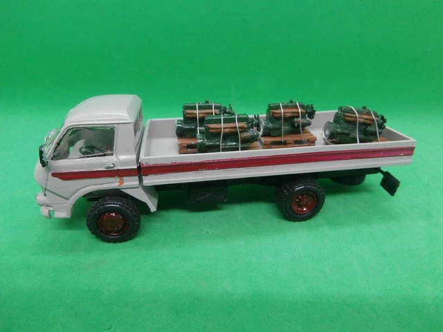 LG1675 MINITRUCKS 11 1/50 Kit résine monté Camion Citroen 23 Heuliez 1967 EdL