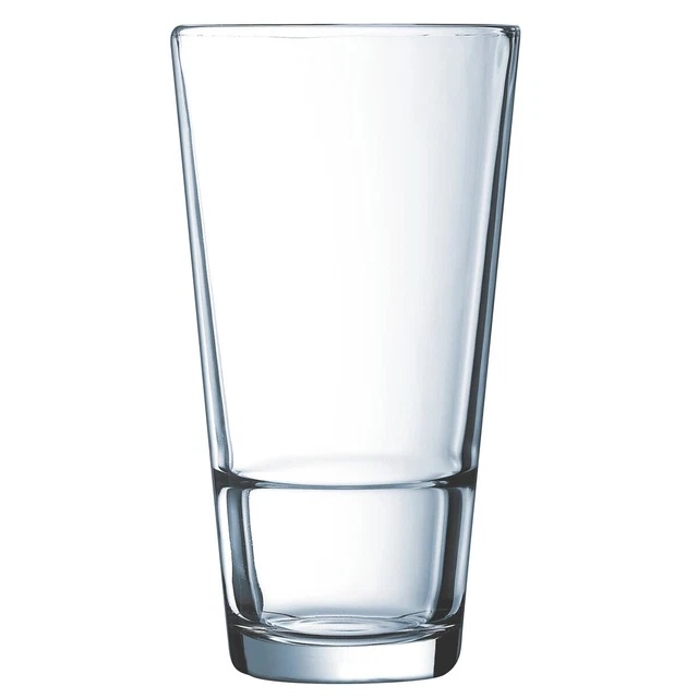 Arcoroc H3856 Stack Up 14 Oz. Beverage Glass - 12 / CS