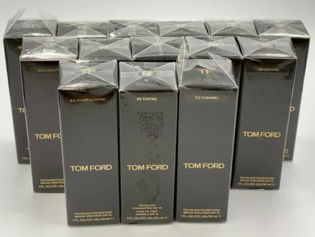 Tom Ford Traceless Foundation Broad Spectrum SPF 15 1oz/30ml NIB Choose Shade