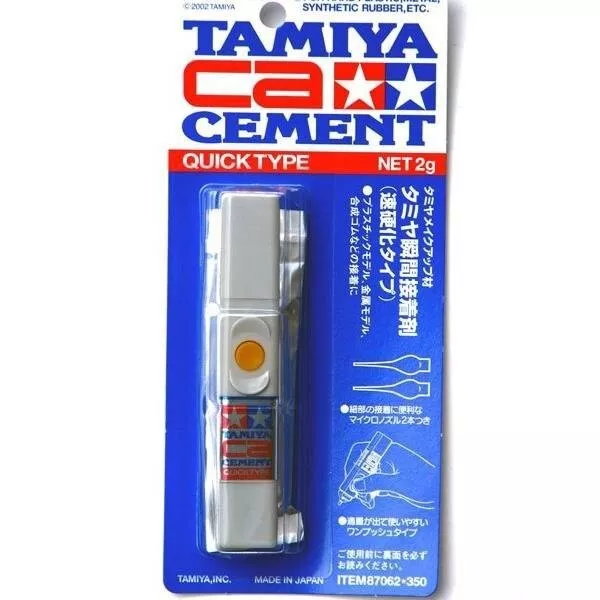 Tamiya Extra Thin Plastic cement holder glue pot bottle model kit AK square  40ml