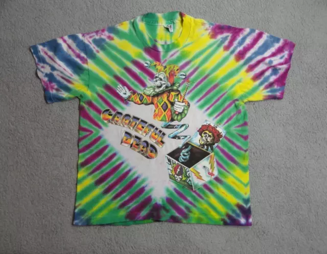 VTG Tie Dye 1993 Grateful Dead Not Fade Away Single Stitch shirt Size L