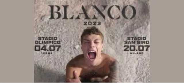 Biglietti PRATO BLANCO STADIO OLIMPICO ROMA 04/07/2023 Concerto Tickets
