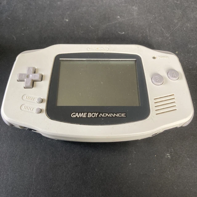 CONSOLE NINTENDO GAME BOY ADVANCE BLANCHE - GBA en BE FONCTIONNE GAMEBOY