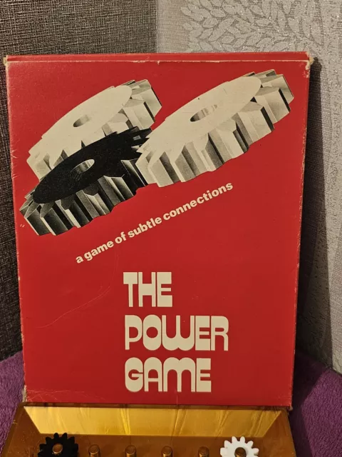 Das Powerspiel - Ein Spiel subtiler Verbindungen - Vintage 1970er Jahre Brettspiel