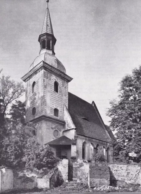 Schwanowitz/ Zwanowice- Die klassizistische Dorfkirche  (Schlesien) 1935