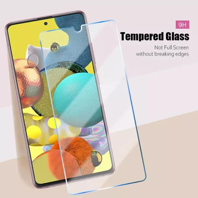 Para Samsung Galaxy Modelos 2.5D 9H Plano Protector de Pantalla Cristal Templado 3