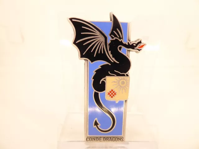 INSIGNE MILITAIRE -2e RG - REGIMENT DE DRAGONS - A. BERTRAND ATLAS - LC66