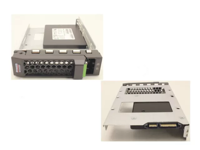 Fujitsu 480GB 2.5" SATA 6G MU SSD In 3.5" Hot-Plug Caddy S26361-F5732-L480