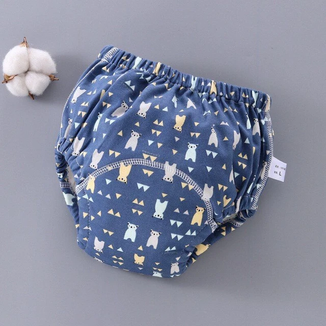 Diaper Pant Baby Reusable Washable Infant Training Cloth Nappy Panty Cover Wrap 2
