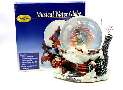 Globo de Nieve Musical Familia Snowman Globo de Agua Snow - Frosty The Snowman
