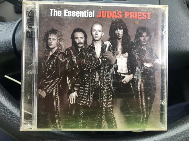 JUDAS PRIEST THE essential Compact Disc CD free postage cradboard mailer  $13.00 - PicClick AU