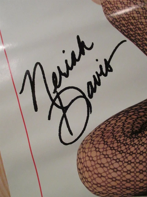 VINTAGE NERIAH DAVIS poster PLAYBOY PLAYMATE Garage poster man cave hot girl £21.86 - PicClick UK