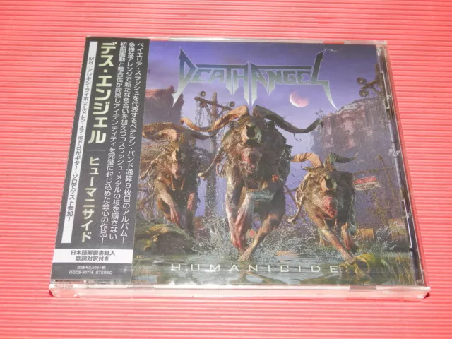 4BT 2019 DEATH ANGEL Humanicide with Bonus Track   JAPAN CD